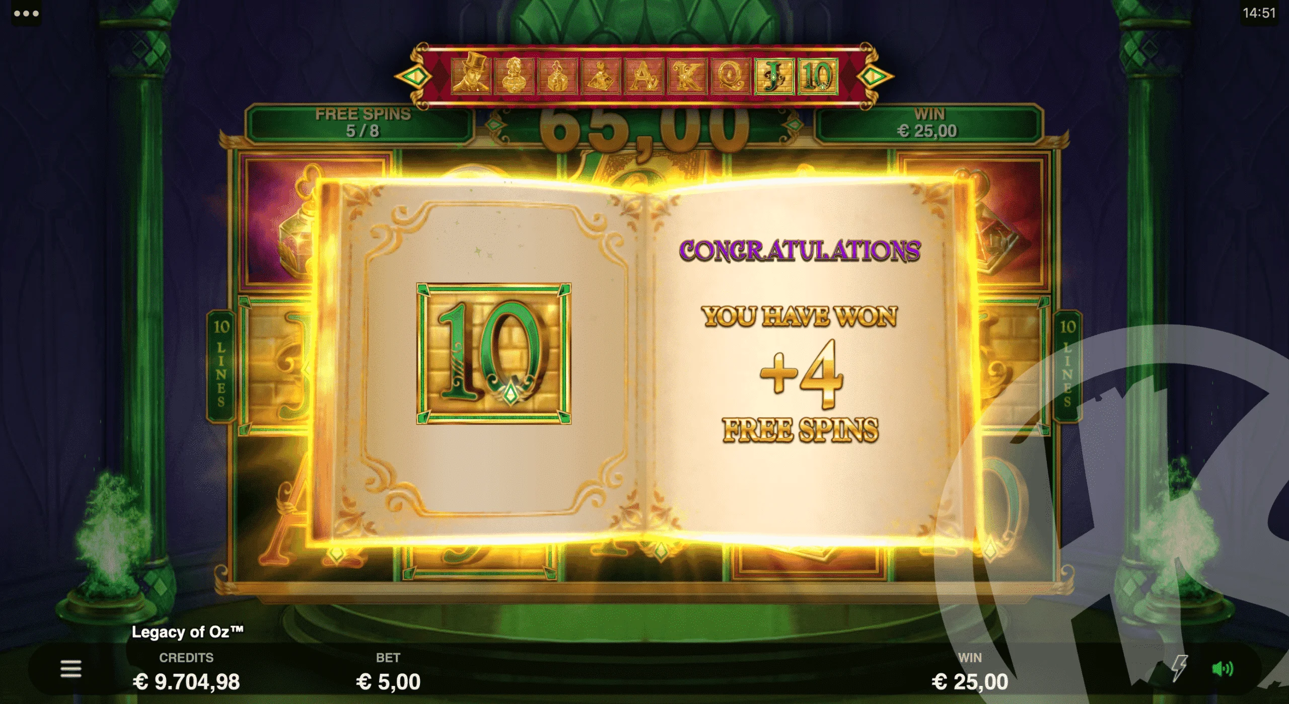 Legacy of Oz Hyper Spins Slot Review pic 13